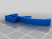 Aluminum Blind Bottom Rail End Cap and Valance Clip by d0ughb0y