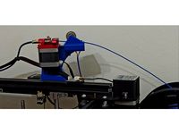 Ender5 Extruder Arm M4 with filament runout sensor mount by TalFeiner