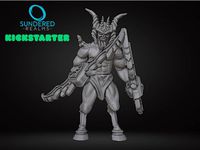 Horned Demon by MadCapMiniatures