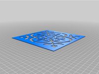tile stencil - 20/20 cm - pochoir pour carrelage by BigGeoSTREBEL