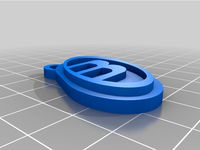 Llavero de logo Bullpadel by Mat07