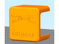 ender 3 x-cog-slot-on-cover-with-cheetah5-logo by Petea4