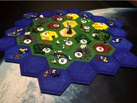 3D Magnetic Settlers of Catan by Peterr211
