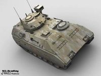 M3 Bradley3d model