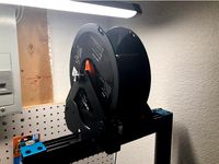 Artillery Sidewinder X1 Low Tension Spool Holder by jdk201