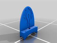 Phone charger stand; For the Horde. by jimbob6