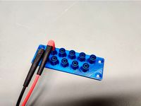 Updated 4mm Lab cable organizer | Banana Jack | Customizable by Chrismettal