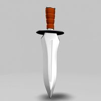 Hunting Knife 23d model