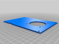 Mainboard cover for 60 mm fan for Ender 3 by dangerous_pilot7