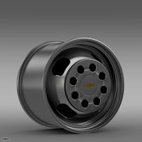 Chevrolet Silverado 3500HD 2008 rim3d model