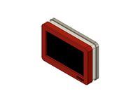 Case for Rpi & Touch Display for UGS CNC Controller by CSchnarel