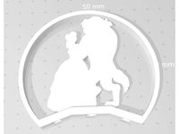 Beauty and the Beast modular Disney ear by jarazix