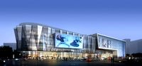 City shopping mall 1073d model