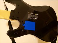 Rock Band Guitar Battery Cover with screw by danielbeaver
