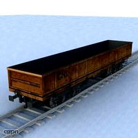 wagon093d model