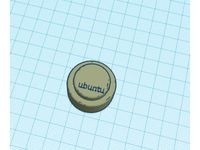 Small USB holder (ubuntu label) by Tytalkstech