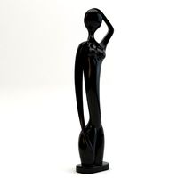 Statue of african women3d model