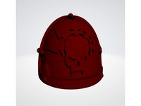 Crimson Slaughter Shoulder Pad by Hyfryd