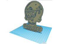Goonies Desktop Art/Lithophane by Austinx77