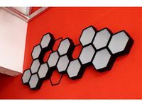 Hexagonal Cell Deco - Optional led Lamp by Portalintec