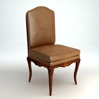 Traditional Side Chair3d model