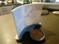 litophane picture frame with candle holder by Stevesoldier