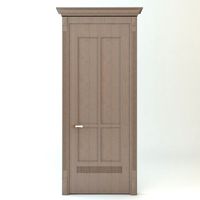 Wooden Door and Casing3d model