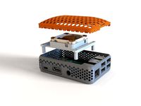 Pi Case for Noctua Fan by cartermultz