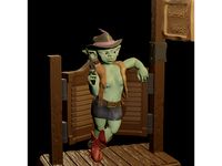 Goblin Cowgirl Western by m0rgen-muffel