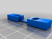 Openforge 2.0 2in long magnetic wall base. by HedgehogMind