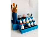 DnD Miniature Paint Organizer by DanieBekai