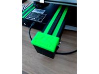 Creality Ender 3 Rail cover with cheetah 5.0 logo by Petea4