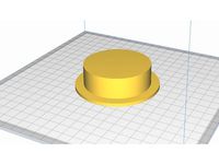 Fence Tube Pole Cap 64mm by CentralBPM
