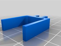Cable Clip for Ikea Boaxel shelf by Miss-Art3mis
