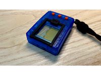 Digimon vpet 20th Anniversary screen bezel by Avraven