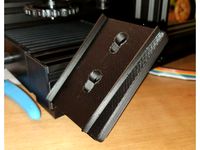 Ender 3 v2 Adjustable Screen Holder by Pugwash