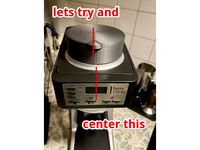 Single dosing funnel [centered] for Baratza Sette 270* grinders by joshc