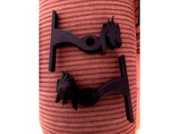 Dragon Curtain Mount (Knotty Remix) by KnottysWoodshop