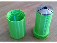 5C Collet Tube - Threaded by vikinginging