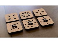 Táctica S Tiles, Laser Cut by kap42