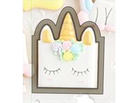 unicorn cake cookie cutter by jenniferalcala