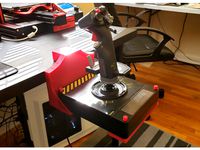 Saitek X-55 / X-56 Rhino HOTAS Desk Mount by iGavello