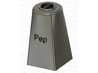 Salt & Pepper Shaker by SimplyCAD