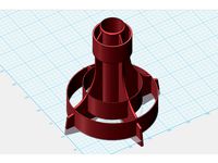 Estes USS Hyperion (kit# 1383) Fin Can by JackHydrazine