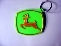 John Deere logo key ring by shire