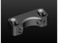 Adjstable Z motor mount for 20x40 v-slot. by gustavoale