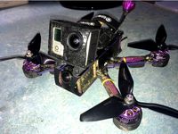 Drone eachine X220S_Support Gopro Hero3 réglable by loicgoff