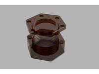 M40 screw type 30mm coin holder / coin case by umimi