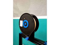 V Slot Frame Spool Holder by Dzinr