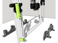 Bear Exxa Z Axis Endstop Fixated with Fine Adustment Screw by JBieri